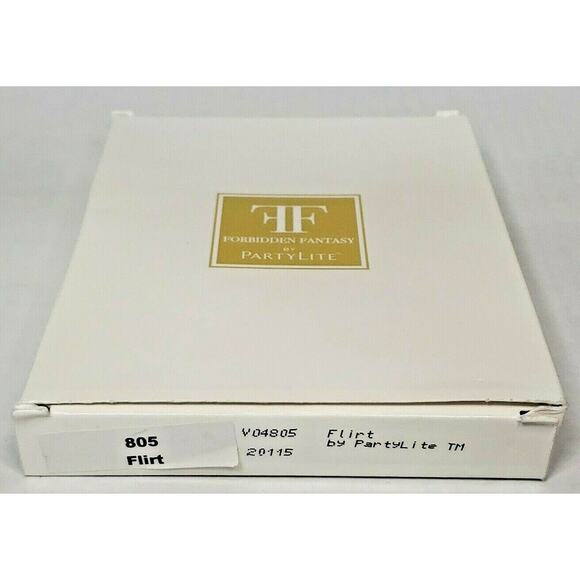 Vintage Partylite Tealights 12 Candles NOS "Flirt Forbidden Fantasy" p1e/v04805 - Picture 2 of 2